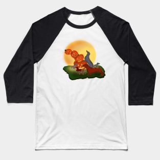 Dachshunds’s Halloween Baseball T-Shirt